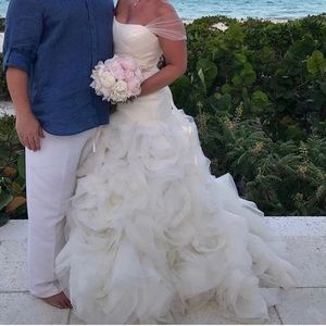 White By Vera Wang Wedding Dress